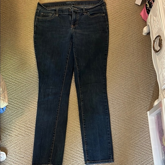 Women's Dark Blue Jeans old navy size 10 - Picture 1 of 4